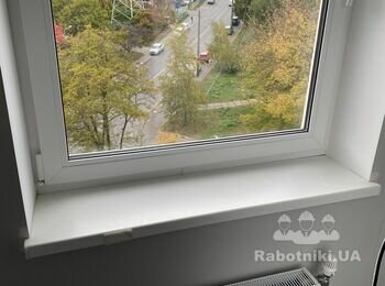Монтаж и демонтаж подоконника