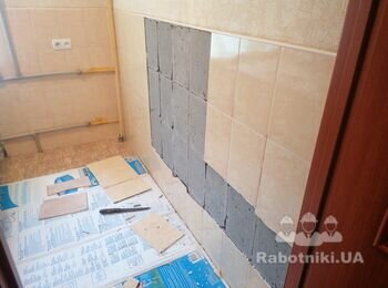 Укладка плитки 3 кв. м