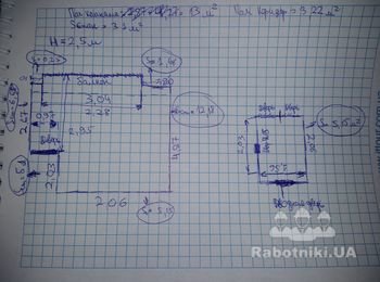 Ремонт компанты 14м2 + коридор 5 м2