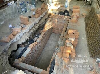 Забетонировать пол в гараже (25 кв. м.) и досрочить смотровую яму (Киев