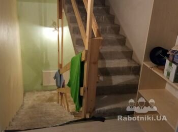 Обшивка бетонних сходів