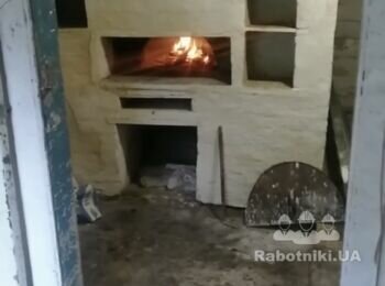 Строительство отопительно-варочной печи в сельском доме