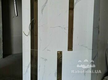 Укладка 100 метров керамогранита в МОП