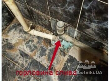 Нестандартные плиточные работы в санузле