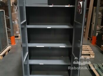 Переработка металлического шкафа 2000*1000*400 под шкаф с генератором