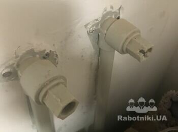 Установка газовой колонки