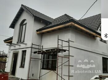 Закончить подшивку и водосток