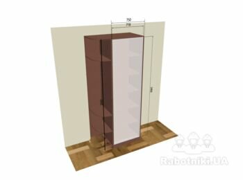 Изготовление прихожей через Вияр