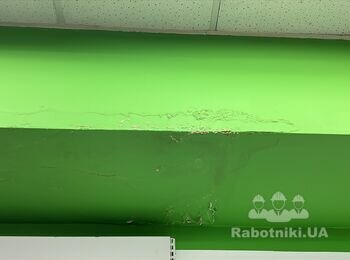 Ремонт стіни і заміна напрямних
