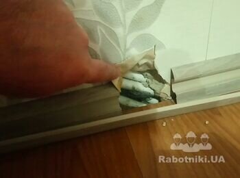 Ремонт пробитой гвоздем трубы водоснабжения