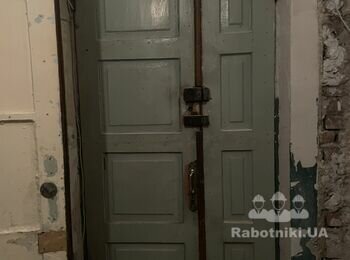 Снятие краски с деревянной двери (5 шт)
