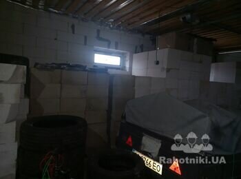 Перестенки из газоблока.