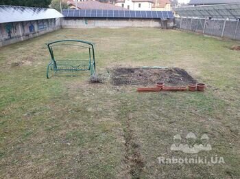 Планування участку,укладка тротуарної плитки,отмостка,автополив,оздобл