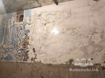 Демонтаж краски ,шпаклёвки