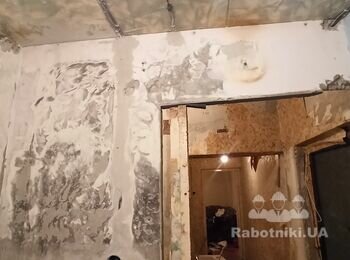 Демонтаж краски ,шпаклёвки
