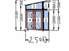 Остекление виранды 27,5 м2