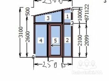 Остекление виранды 27,5 м2