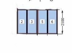 Остекление виранды 27,5 м2