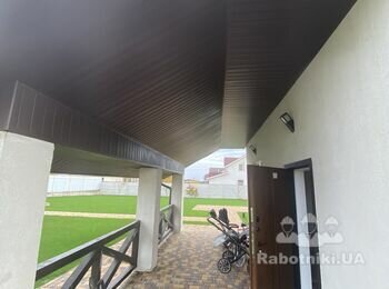 Остекление виранды 27,5 м2