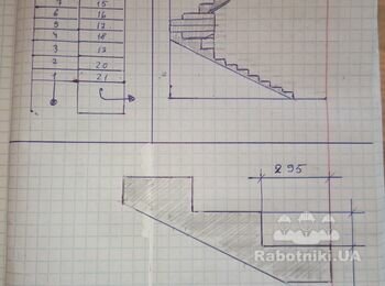 Надо сделать бетонную Лесницу.
