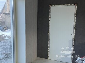 Монтаж плинтуса МДФ 40 м / п