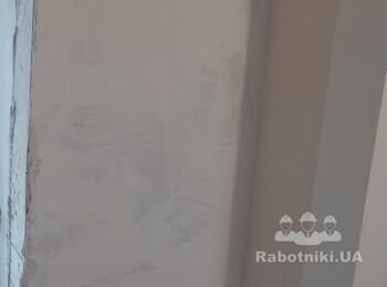 Ручная штукатурка стен часового дома