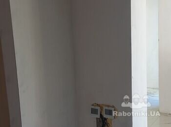 Ручная штукатурка стен часового дома