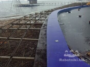 Ремонт причала