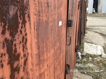 Ремонт ворот железного гаража
