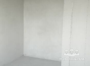 Шпаклевка двух комнат
