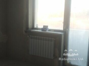 Шпаклевка двух комнат
