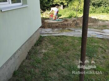 Выкопать землю для обустройства отмостки, с. Красиловка Броварской р-н