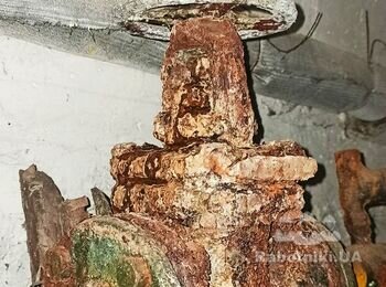 Ремонт или замена задвижек горячей воды D до 100 мм