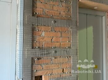 100 кв.м. штукатурная работа