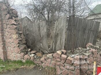 Ремонт забора из натурального камня бута Осокорки 17м2
