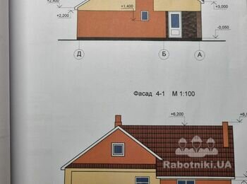 Пристройка к дому с мансардой