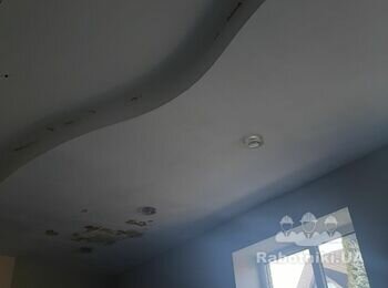 Ремонт паркета и потолка ГК в частном доме