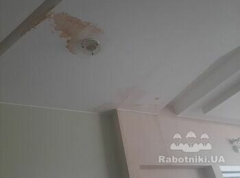 Ремонт паркета и потолка ГК в частном доме