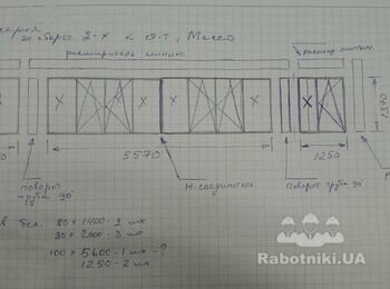 Потрібно виготовити та встановити металопластикову конструкцію