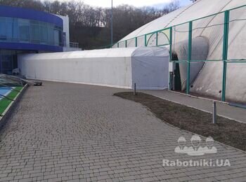 Пристрій штучних газонів 250 м2 (Одеса)