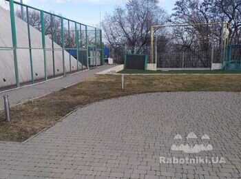 Пристрій штучних газонів 250 м2 (Одеса)