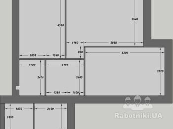 Дизайн проект для квартири 78 кв. м.