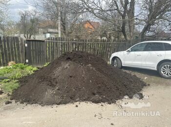 Розвести землю на грядки, 10 кубів