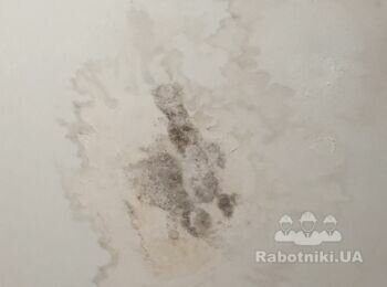 Покраска потолка и откосов