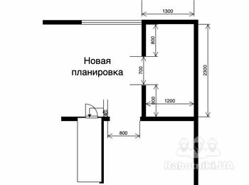 Споруда санвузла (2.7 м2) під ключ