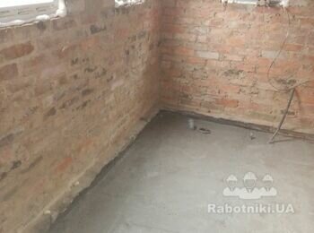 Кладка плитки на цементопесчаном розчині на цегляні неоштук стін 14