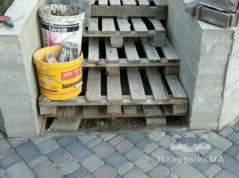 Тротуарная плитка (укладка и ремонт)