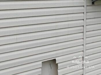 Заміна фасаду на виробництві