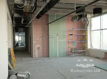 Малярние работы механизированим способом