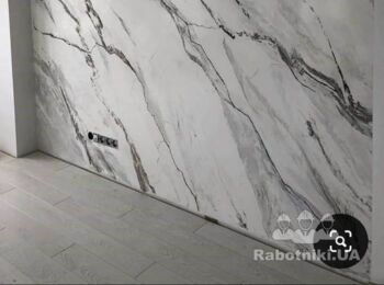 Венецианская штукатурка под мрамор